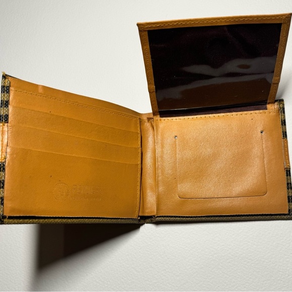 Vintage Fendi Striped Canvas & Leather Wallet - Picture 6 of 10